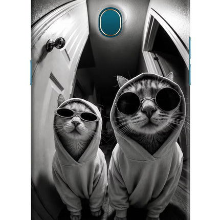 Hood Cats Oppo A7/A5s/A12 Hard Case Back Cover by Casekaro