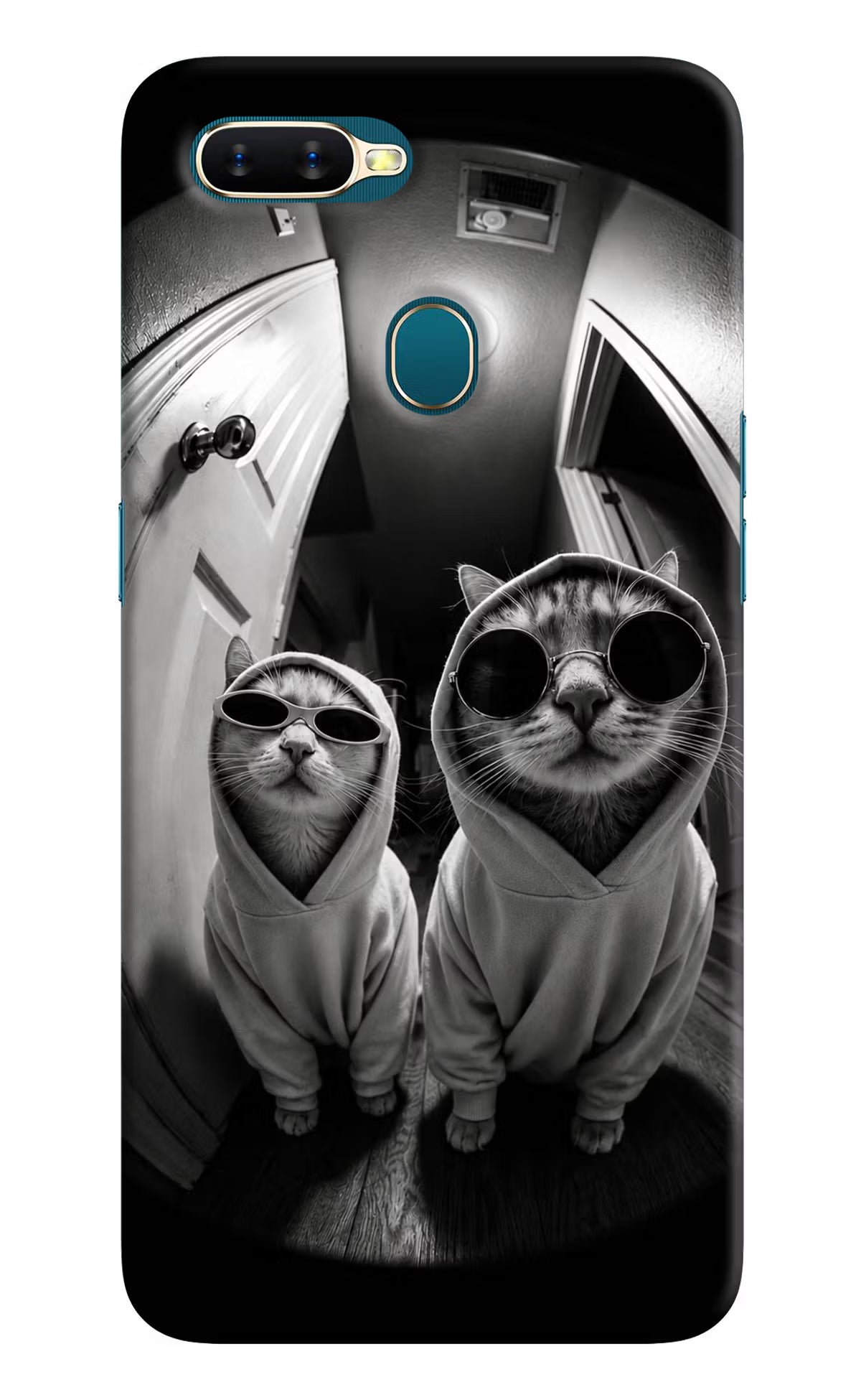 Hood Cats Oppo A7/A5s/A12 Back Cover