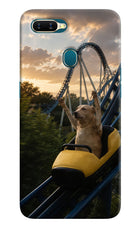 Rollercoaster Dog Oppo A7/A5s/A12 Hard Case Back Cover by Casekaro
