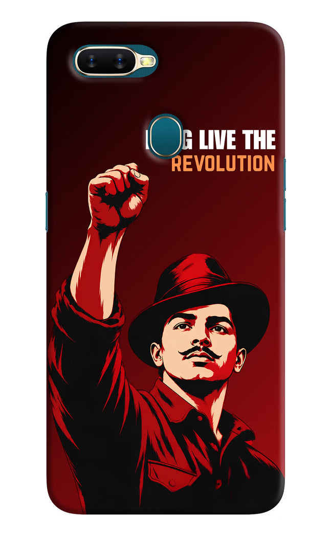 Bhagat Singh Revolution Oppo A7/A5s/A12 Back Cover