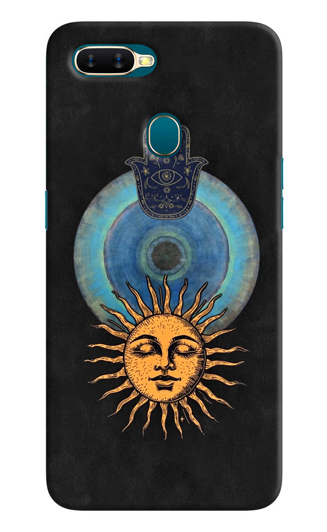 Divine Sun Oppo A7/A5s/A12 Hard Case Back Cover by Casekaro