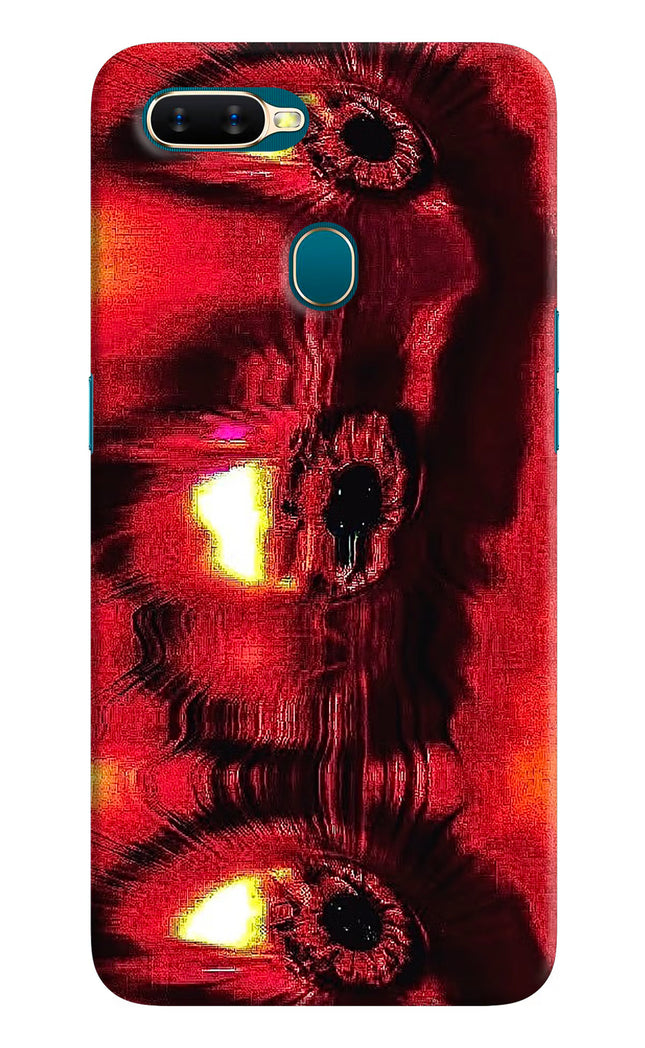 Fire Eye Oppo A7/A5s/A12 Hard Case Back Cover by Casekaro