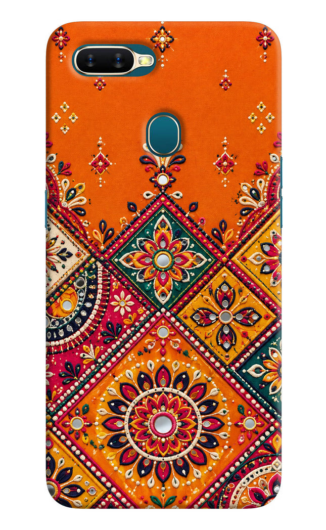 Kutch Glow Oppo A7/A5s/A12 Hard Case Back Cover by Casekaro