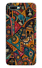 Folk Print Oppo A7/A5s/A12 Back Cover