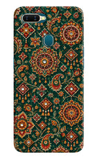 Green Pataka Oppo A7/A5s/A12 Back Cover