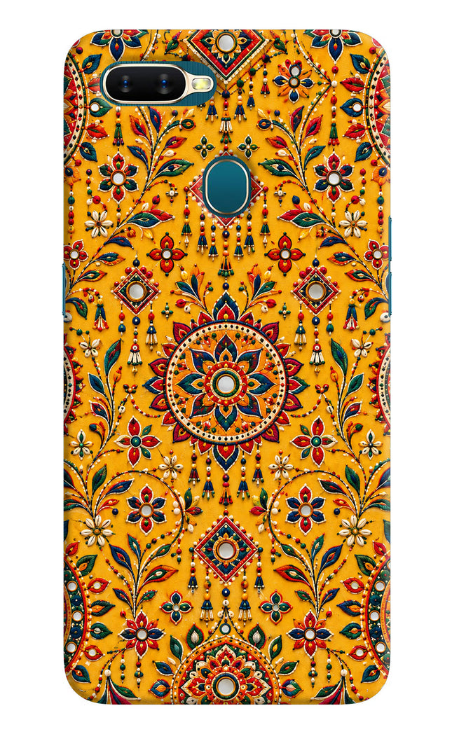 Sunlit Aura Oppo A7/A5s/A12 Hard Case Back Cover by Casekaro