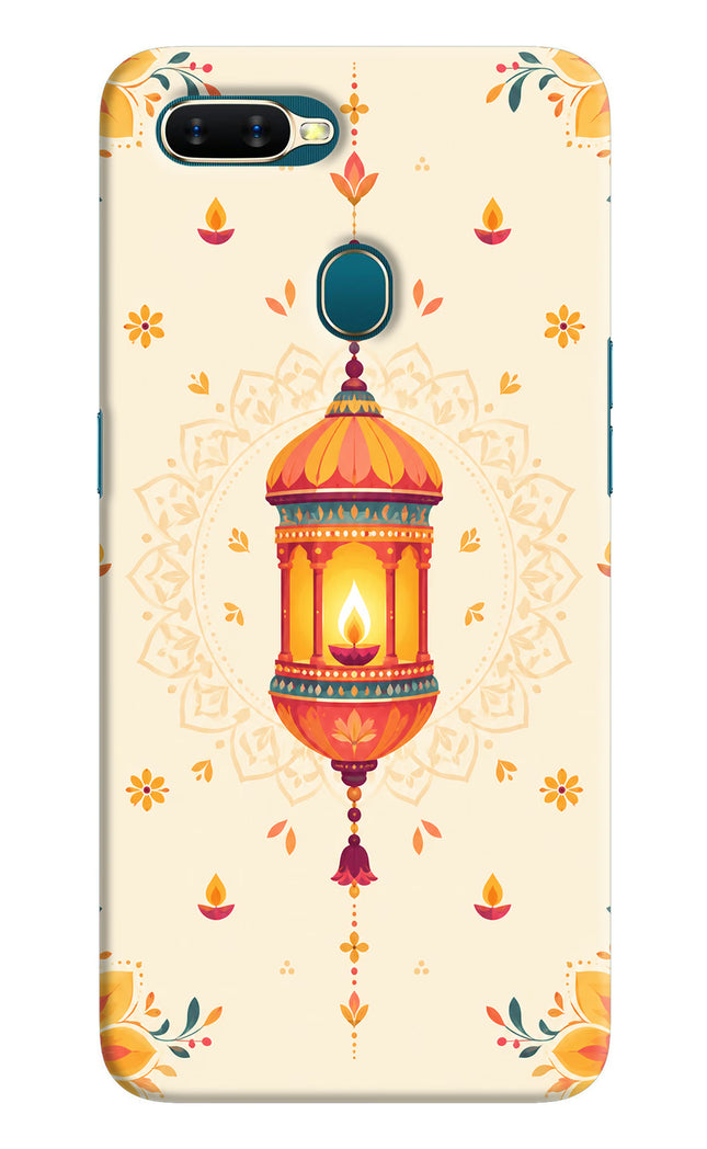 Golden Lantern Oppo A7/A5s/A12 Hard Case Back Cover by Casekaro