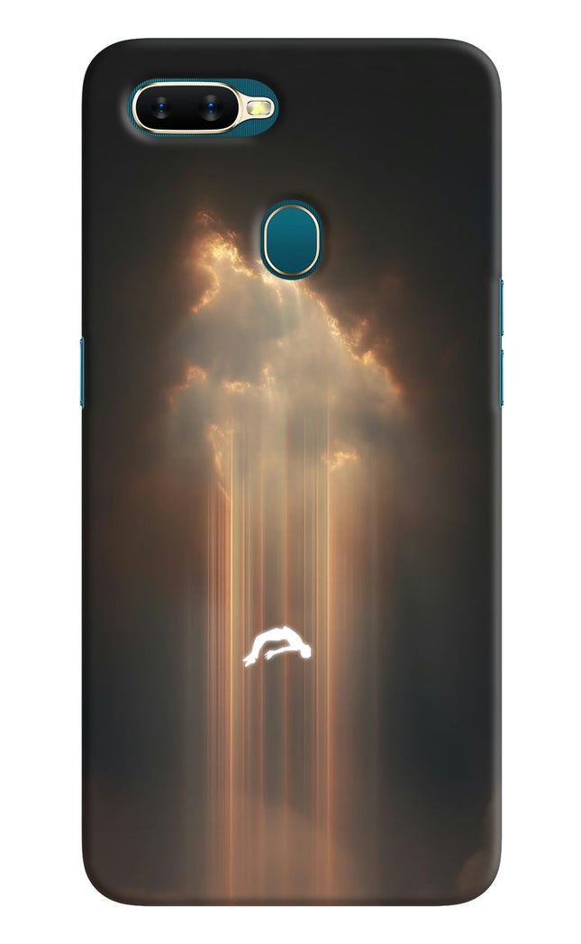 Heavenly Beam Oppo A7/A5s/A12 Hard Case Back Cover by Casekaro