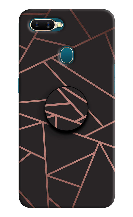 Geometric Pattern Oppo A7/A5s/A12 Pop Case by Casekaro