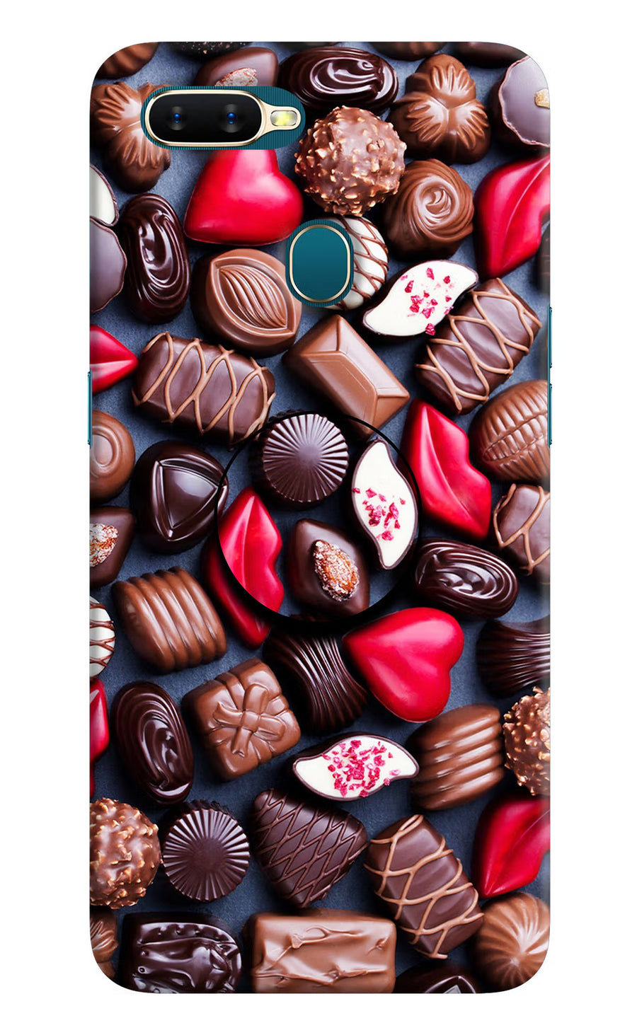 Chocolates Oppo A7/A5s/A12 Pop Case, Hard case