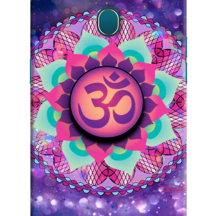 Om Purple Oppo A7/A5s/A12 Pop Case by Casekaro