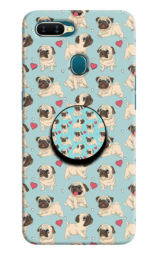 Pug Dog Oppo A7/A5s/A12 Pop Case by Casekaro