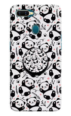 Cute Panda Oppo A7/A5s/A12 Pop Case by Casekaro