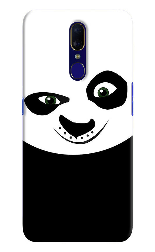 Panda Oppo F11 Hard Case Back Cover by Casekaro