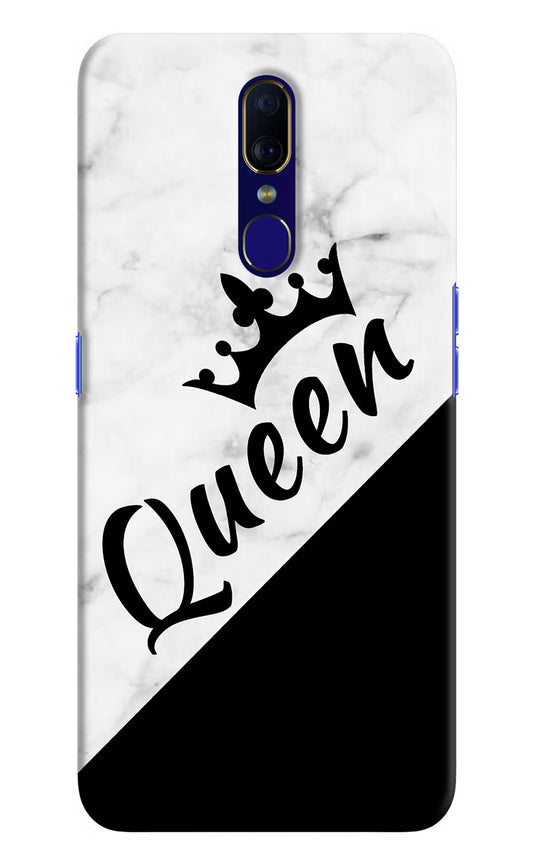 Queen Oppo F11 Hard Case Back Cover by Casekaro