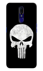 Punisher Skull Oppo F11 Hard Case Back Cover by Casekaro