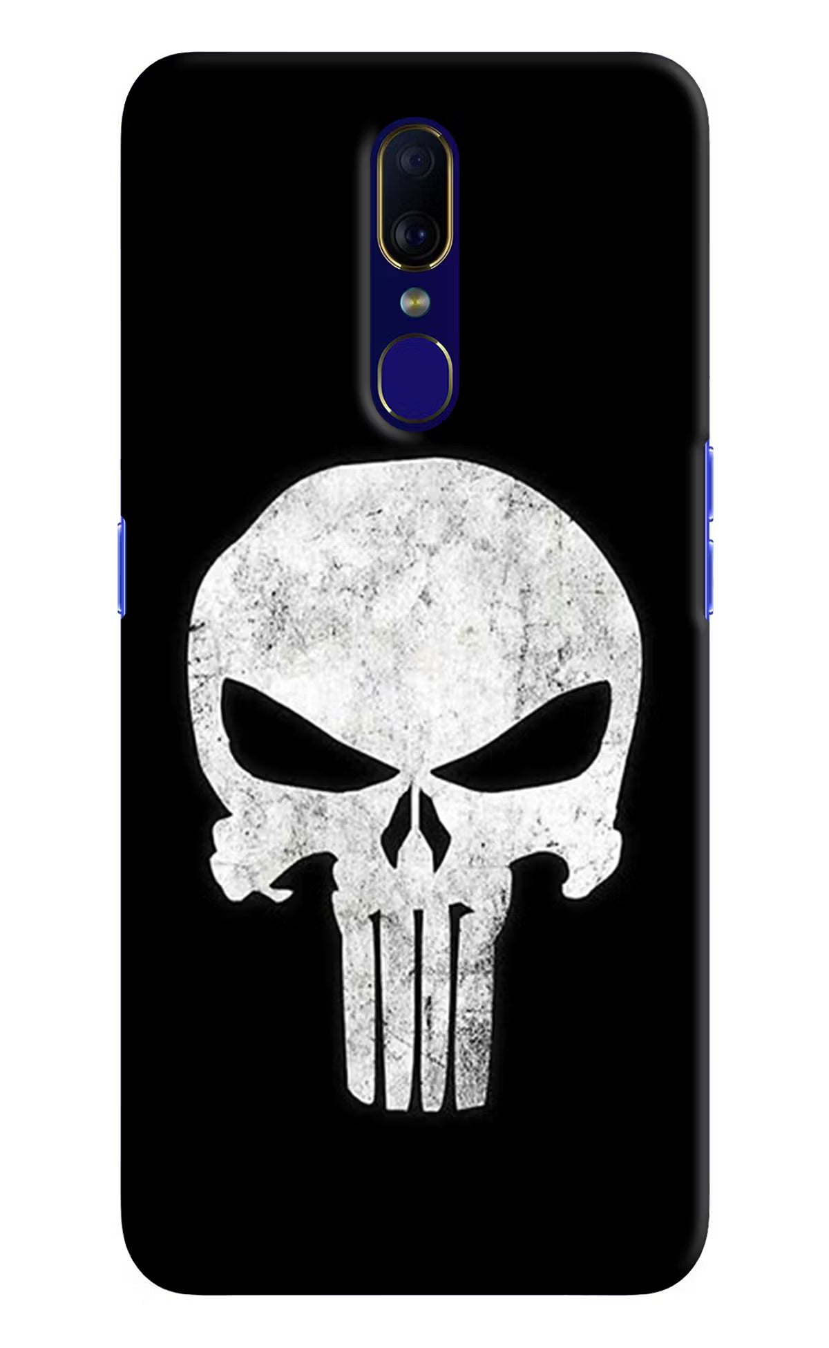 Punisher Skull Oppo F11 Hard Case Back Cover by Casekaro