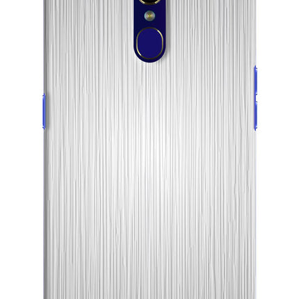 Wooden Grey Texture Oppo F11 Hard Case Back Cover by Casekaro