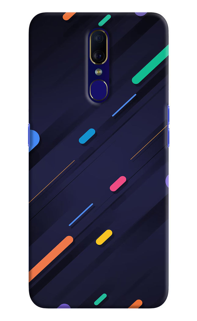 Abstract Design Oppo F11 Hard Case Back Cover by Casekaro