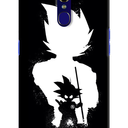 Goku Shadow Oppo F11 Hard Case Back Cover by Casekaro