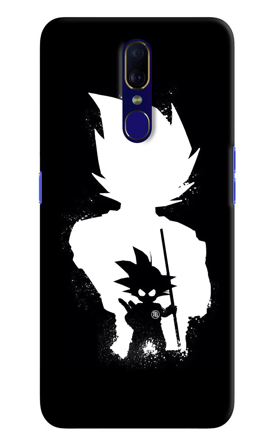Goku Shadow Oppo F11 Back Cover, Hard case