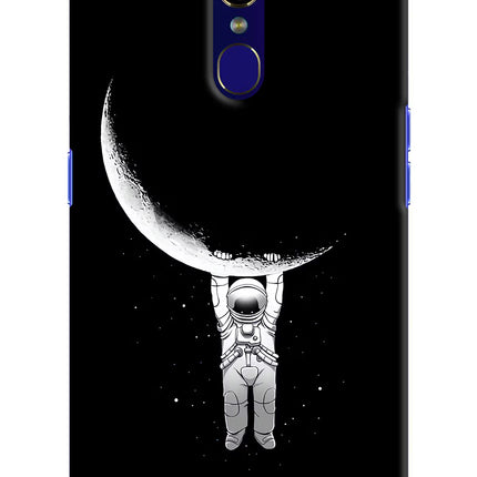 Moon Space Oppo F11 Hard Case Back Cover by Casekaro