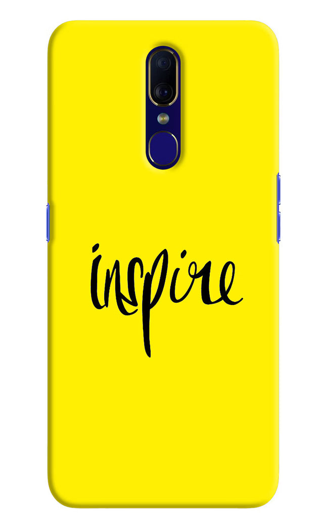 Inspire Oppo F11 Hard Case Back Cover by Casekaro