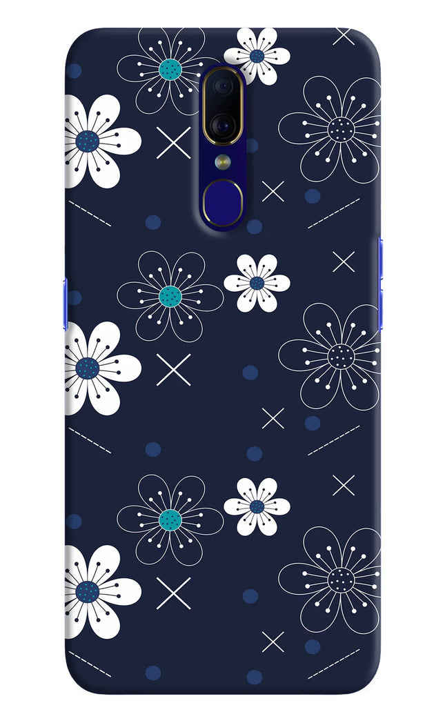 Flowers Oppo F11 Hard Case Back Cover by Casekaro