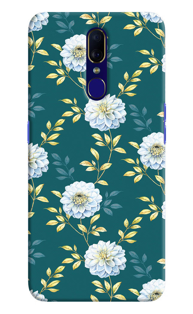 Flowers Oppo F11 Hard Case Back Cover by Casekaro