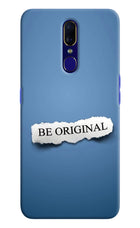 Be Original Oppo F11 Hard Case Back Cover by Casekaro