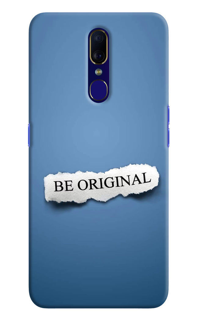 Be Original Oppo F11 Hard Case Back Cover by Casekaro