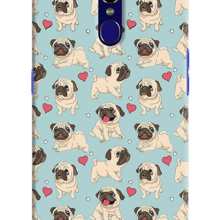 Pug Dog Oppo F11 Hard Case Back Cover by Casekaro