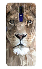 Lion Art Oppo F11 Hard Case Back Cover by Casekaro