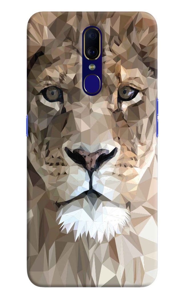 Lion Art Oppo F11 Hard Case Back Cover by Casekaro