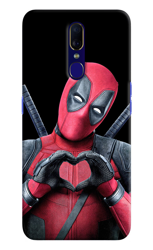 Deadpool Oppo F11 Hard Case Back Cover by Casekaro