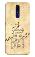 I Solemnly swear that i up to no good Oppo F11 Hard Case Back Cover by Casekaro