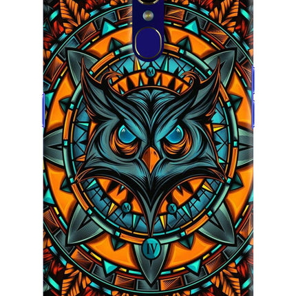 Angry Owl Art Oppo F11 Hard Case Back Cover by Casekaro