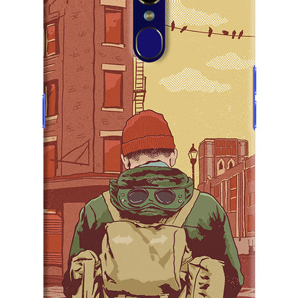 Adventurous Oppo F11 Hard Case Back Cover by Casekaro