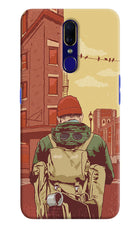 Adventurous Oppo F11 Hard Case Back Cover by Casekaro