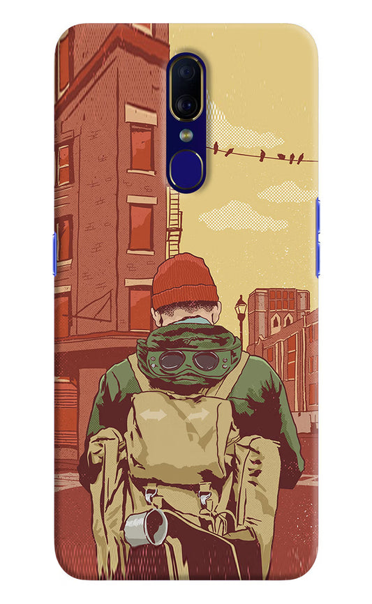 Adventurous Oppo F11 Hard Case Back Cover by Casekaro