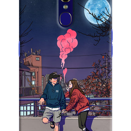 Chilling Couple Oppo F11 Hard Case Back Cover by Casekaro