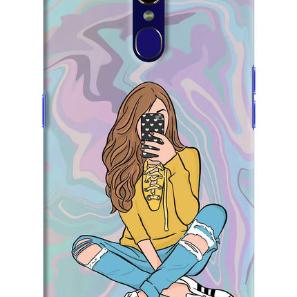 Selfie Girl Oppo F11 Hard Case Back Cover by Casekaro
