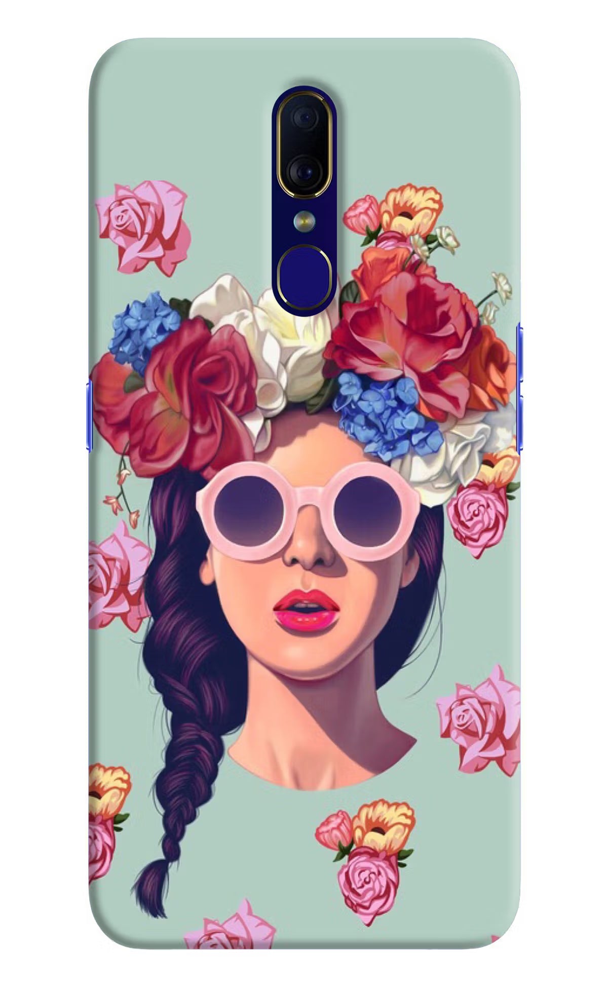 Pretty Girl Oppo F11 Hard Case Back Cover by Casekaro