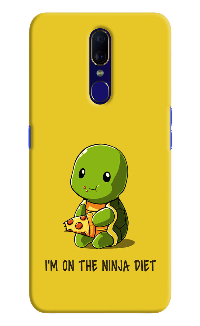I'm on Ninja Diet Oppo F11 Hard Case Back Cover by Casekaro