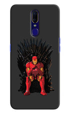 Ironman Throne Oppo F11 Hard Case Back Cover by Casekaro