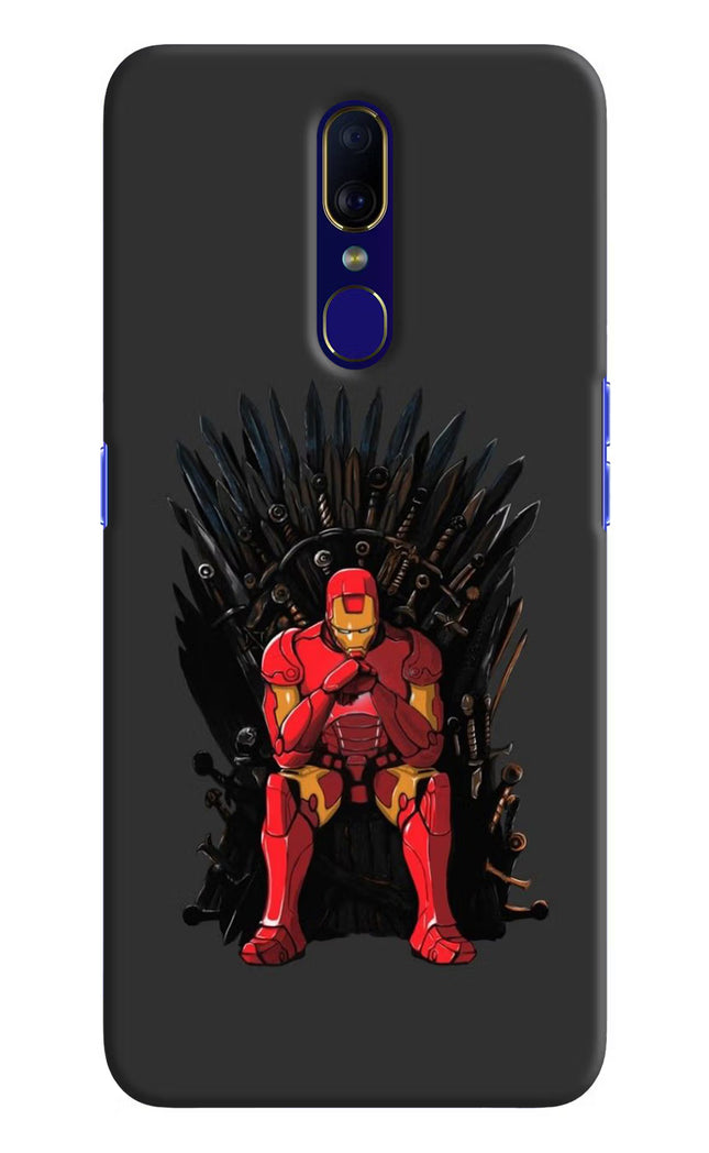 Ironman Throne Oppo F11 Hard Case Back Cover by Casekaro