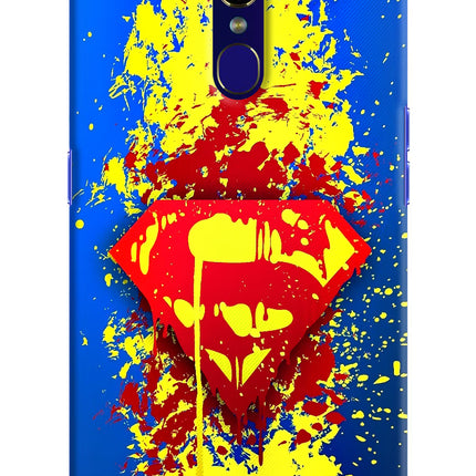 Superman logo Oppo F11 Hard Case Back Cover by Casekaro