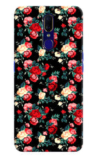 Rose Pattern Oppo F11 Hard Case Back Cover by Casekaro