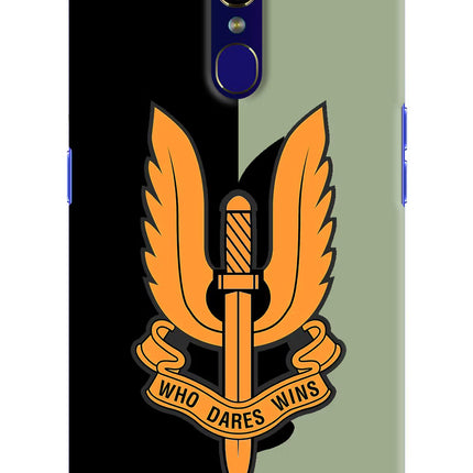 Balidan Logo Oppo F11 Hard Case Back Cover by Casekaro