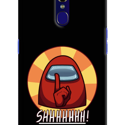 Among Us Shhh! Oppo F11 Hard Case Back Cover by Casekaro